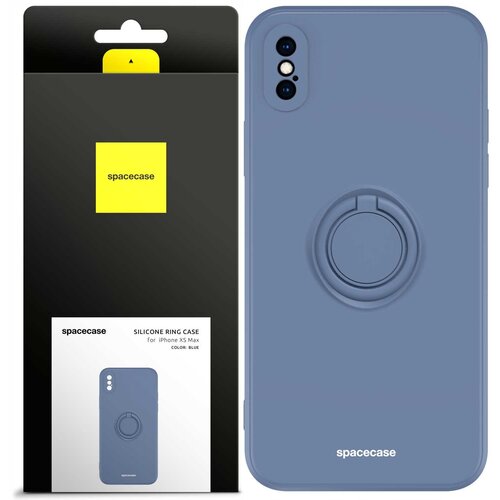Spacecase SILIKONSKI OVITEK OBROČ ZA IPHONE XS MAX MODER ZA&Scaron;ČITNI, (21964202) Cene