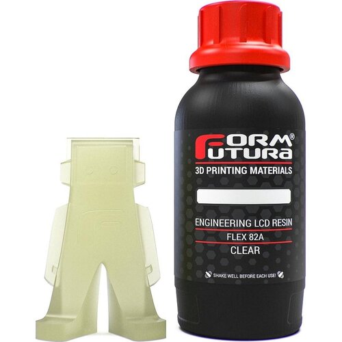 Formfutura engineering lcd series flex 82A resin clear Slike