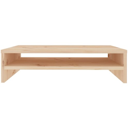  Stalak za monitor 50 x 24 x 13 cm od masivne borovine Slike