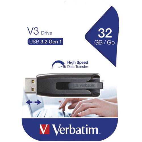  MEMORIJA USB 32GB 3.0 STORE&APOS;N&APOS;GO V3 VERBATIM 49173 CRNA BLISTER Cijene