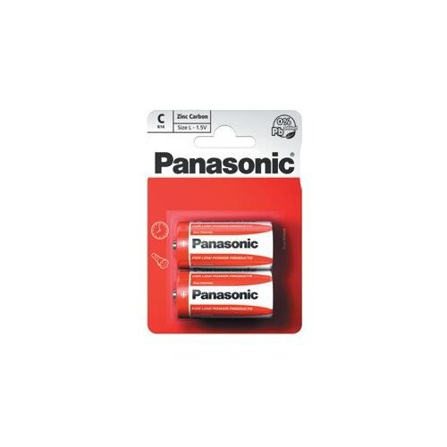Panasonic baterije R14RZ/2BP EU Zinc Carbon Cene