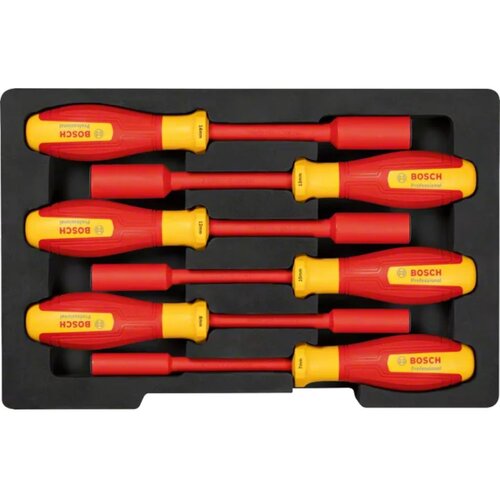 Bosch 6-delni set VDE Električarskih &amp;scaron;estougaonih odvrtača &amp;ndash; 1600A02NF3 Slike