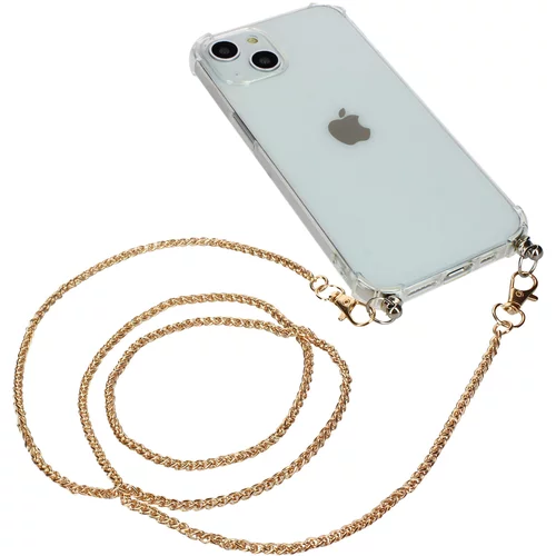 AVIZAR Telefonski dragulj 110 cm, pletena verižica iz palmovega drevesa - zlata, (20763663)