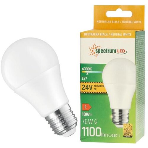 Spectrum_LED Spectrum LED Sijalica E27 10W 24V 4000K Slike