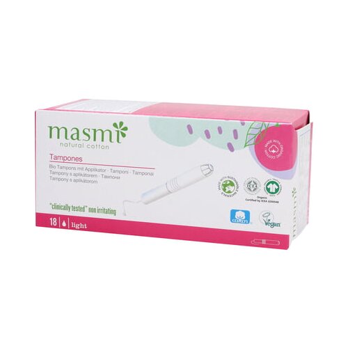 masmi organski tamponi + aplikator - 18 komada Cijene