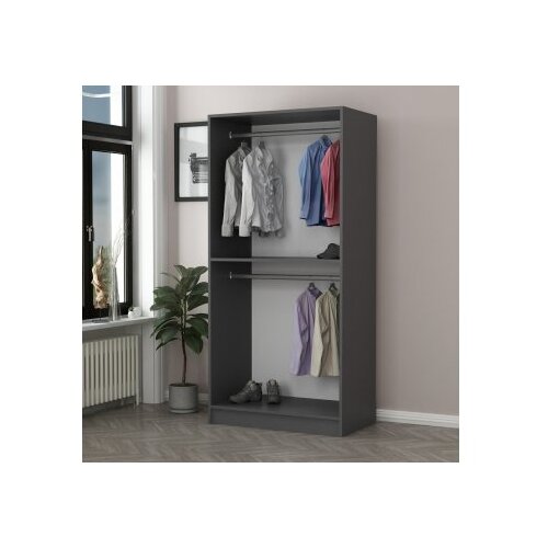 Hanah home garderober kale glass anthracite 210 Slike