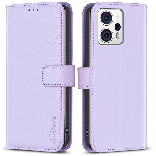 INORCO BINFEN COLOR BF17 Za Motorola Moto G13 4G/G23 4G/G53 5G Magnetni ovitek za telefon, denarnica, usnjen pokrov za stojalo za telefon, (22035318) Cene