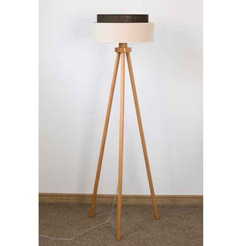 Brilagi - LED Stojeća lampa BOHO STYLE 1xE27/15W/230V krem/braon Slike