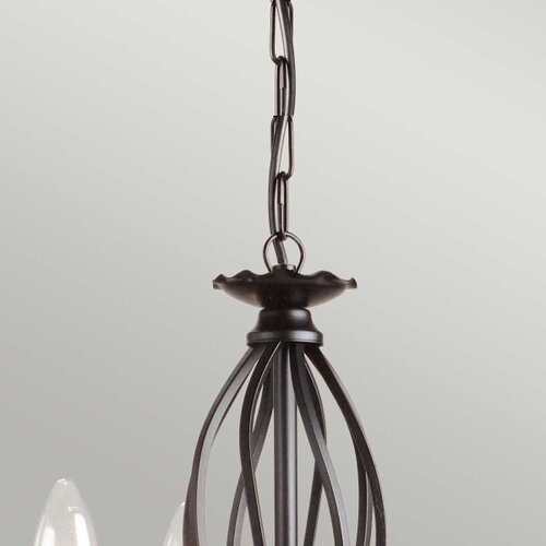 Elstead Lighting Elstead ART3-BLACK - Luster na lancu ARTISAN 3xE14/60W/230V Slike