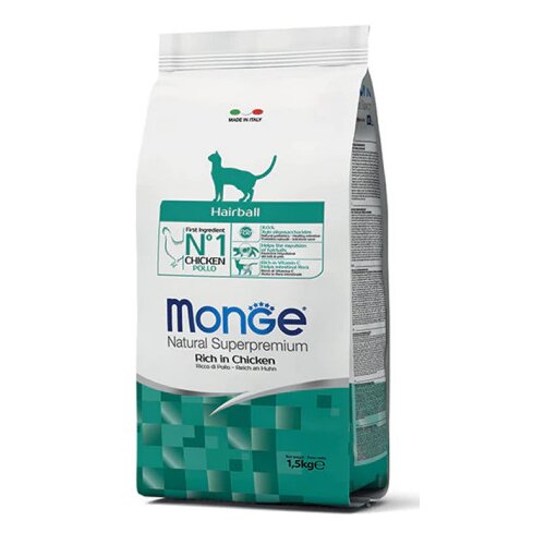 Monge cat adult hairball 1.5Kg Cene