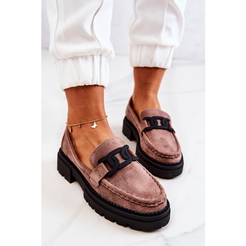 Gemre Suede Loafers With Decoration La.Fi Cene