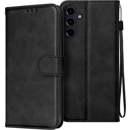 Avizar Ohi&scaron;je za Samsung Galaxy A16 Hand strap Clapet Wallet Support, Črna, (5000015894) Cene