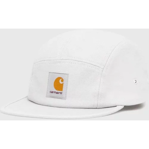 Carhartt WIP Pamučna kapa sa šiltom Backley Cap boja: siva, bez uzorka, I016607.29JXX