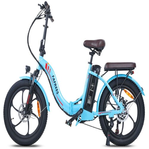 Fafrees električno kolo F20 pro - 250W motor 648WH baterija 80KM dosega - jezersko modra, (21162771) Cene