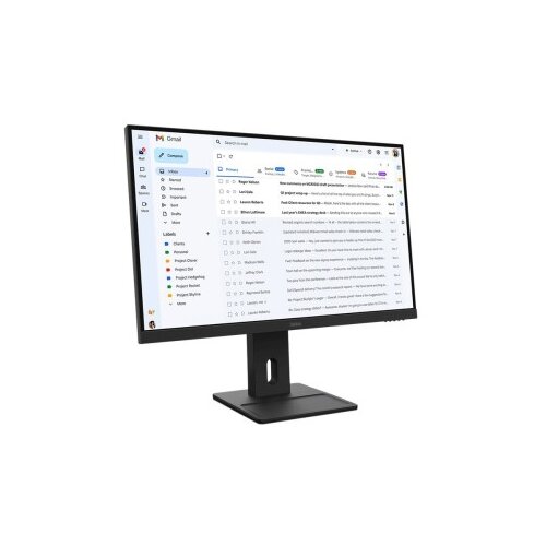Lenovo ThinkVision E27-40 27-palčni IPS zaslon (16:9) z ločljivostjo 1920&times;1080, osveževanjem 100 Hz, svetlostjo 350 cd/m&sup2;, kontrastom 1500:1, odzivnim časom 4 ms, priključki 1&times; HDMI 1.4 in 1&times; DP 1.2, 99 % sRGB barvni razpon, vgrajena zvočnika 2 W &times; 2, 3-l Cene