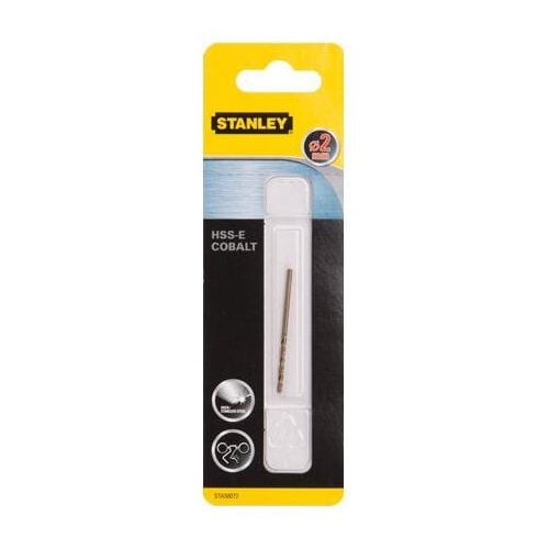 Stanley svrdlo za metal i INOX HSS-E 2mm COBALT Slike