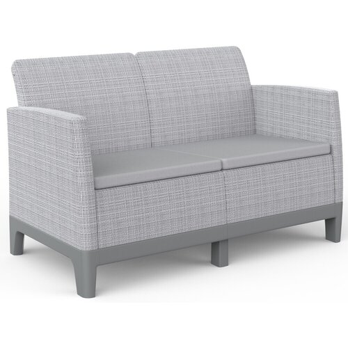 Vrtne mize, stoli in garniture SCANDI FORMA 2 SEDEŽNA SOFA &ndash; Pepelno siva/Storm siva Cene