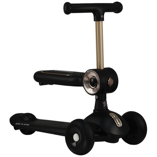 Bebe Stars romobil X-ride 2u1 - crna Cene