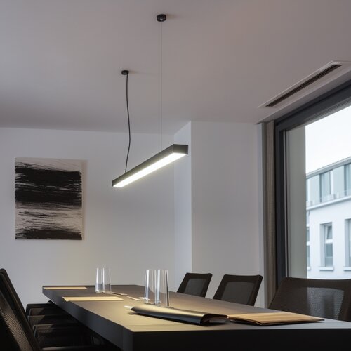  LED stropno nadgradno viseće svetlo CYNIDECO LED/45W/230V 4000K crno Slike