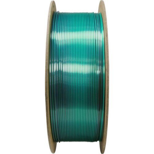 Polymaker PolyLite Dual Silk PLA Jadeite Green-Chrome Slike