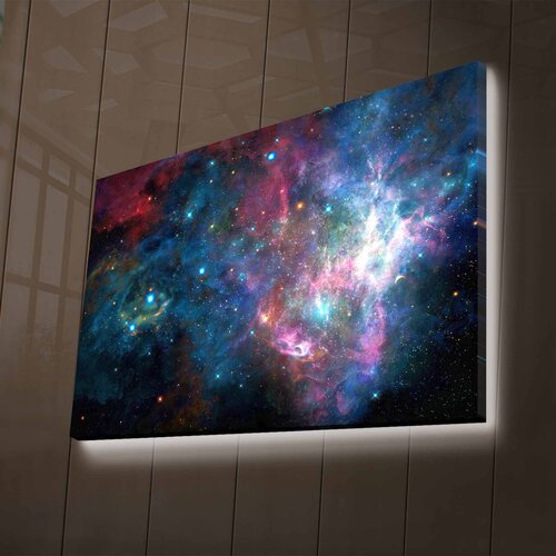 Opviq Slika na platnu sa LED osvetljenjem 45x70cm Cijene