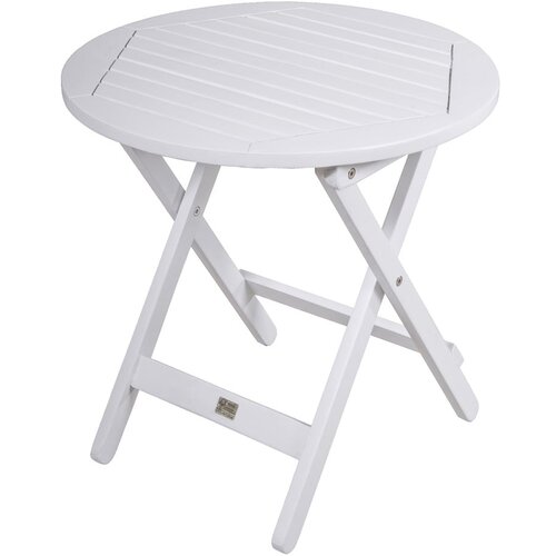 Garden Pleasure Okrugli vrtni stolić od eukaliptusa ø 50 cm Mesa - Cijene