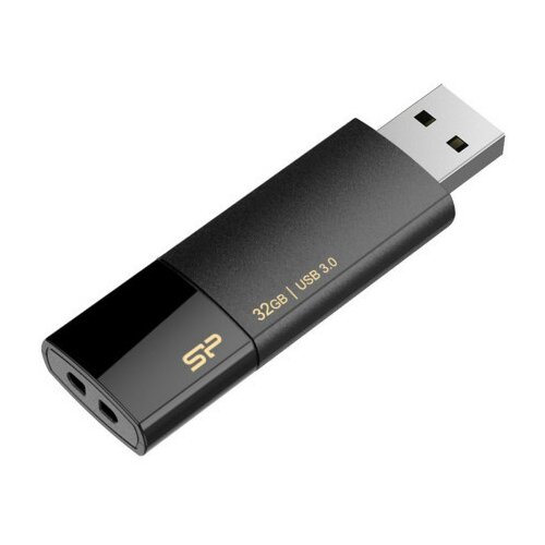 Silicon Power B05 32GB black SP032GBUF3B05V1K UFD USB 3.0, plastic, Matte, color BLACK usb memorija Slike
