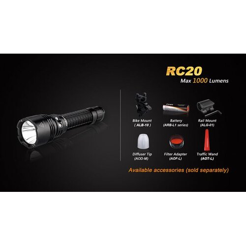 Fenix svjetiljka ručna RC20 LED Slike