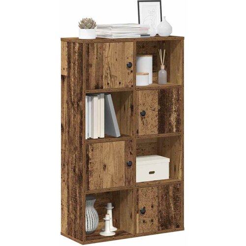 vidaXL Knjižna omara starinski les 60x24x101,5 cm inženirski les Cene