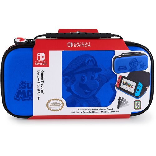 Nacon BIGBEN NINTENDO SWITCH MARIO POTOVALNA TORBICA, MODRA Slike