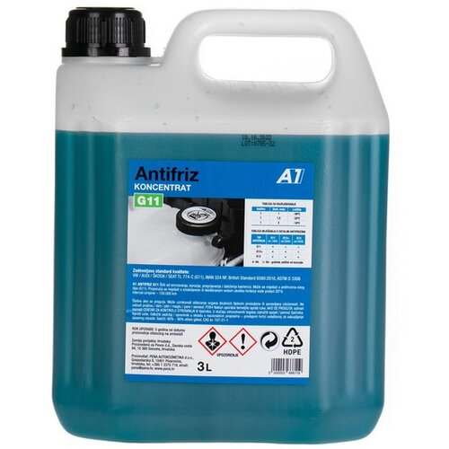 A1 Antifriz G11 koncentrat 3 l Cijene