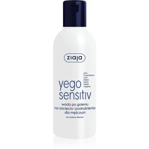 Ziaja Yego Sensitiv voda za po britju brez alkohola 200 ml Slike