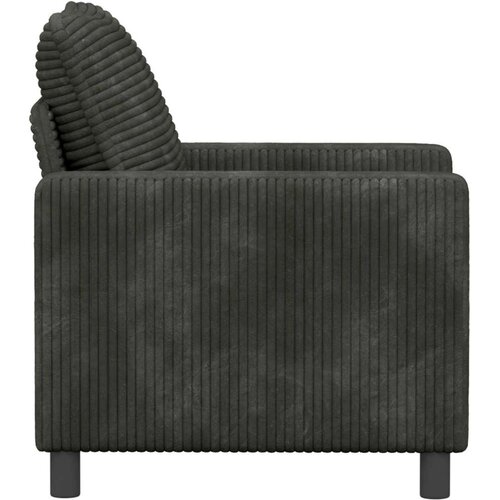 SOFA Antracit 76 x 81 x 87 5 cm Poliester - Antracit 60 cm Slike