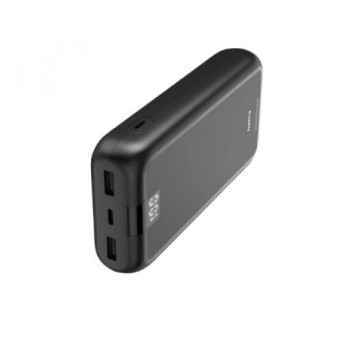 Hama powerbank (rezervna baterija) 20000 mAh Fast Charge LiPo antracitna boja Slike