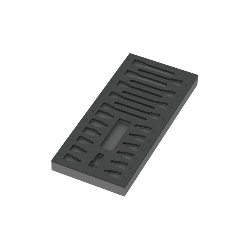 Wera Rezervni dio, bez alata 9823 Zyklop pjenasti umetak B3/8&quot, set nasadnih nastavaka 1 05137323001 Zyklop pjena za kovčeg 1 komad (D x Š x V) 172 x 392 x 30 mm Cijene