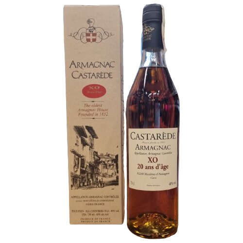 ARMAGNAC Castarede XO 20Y 0.7l Cene