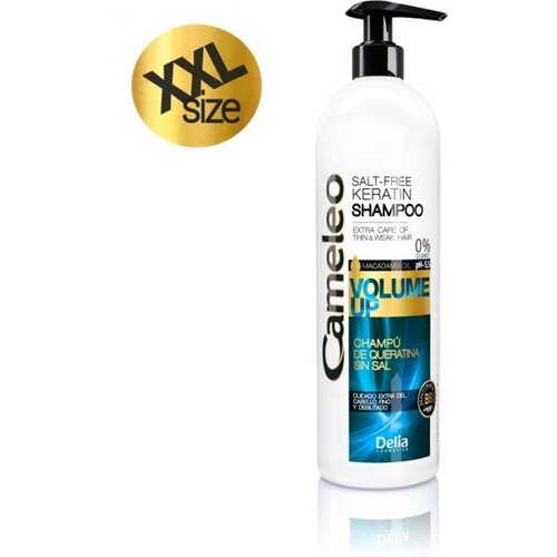 Delia Šampon sa keratinom i uljem makadamije za tanku i slabu kosu CAMELEO BB VOLUME UP Bez Soli XXL 500ml Cijene