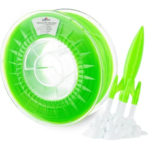 Spectrum Premium PLA High Speed Neon Green UV - 1,75 mm / 1000 g