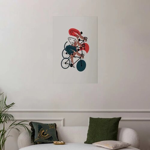  Plakat - Olympics - Cycling Race 40x60 Bez okvira s margom Slike