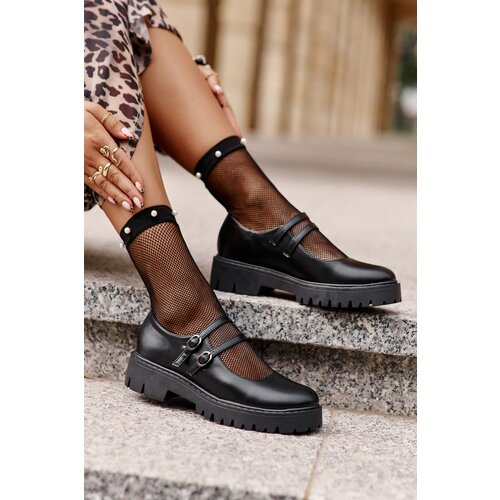 FI1 Women&amp;#039;s Lace-Up Shoes Black Rialuna Slike