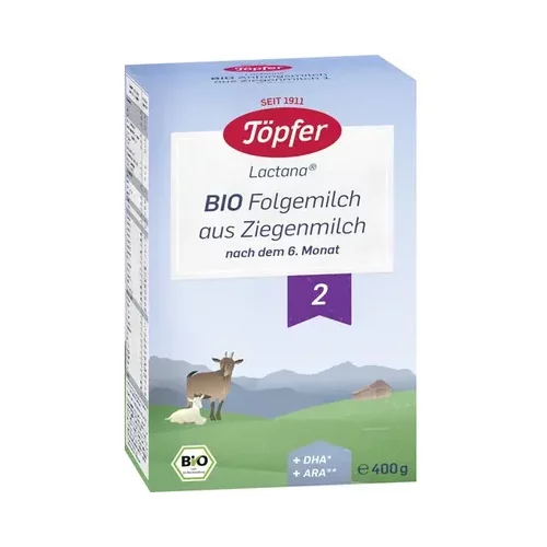 Töpfer Bio nadaljevalno mleko iz kozjega mleka 2