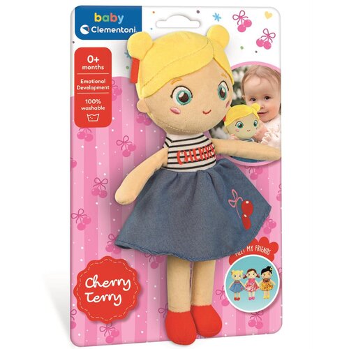 Clementoni Cherry Terry mehka pli&amp;scaron;asta lutka - Baby Slike