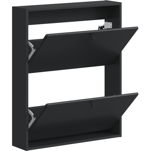  Ormar za cipele na zidu BREDA 71 x 17 x 86 cm Konstruirano drvo Slike