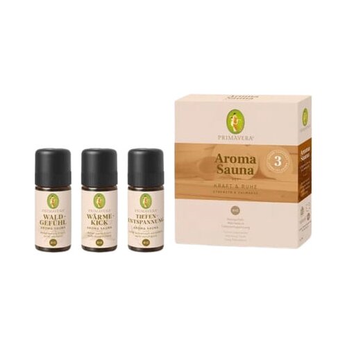 Aroma Sauna set "Moč in sprostitev", bio Cene