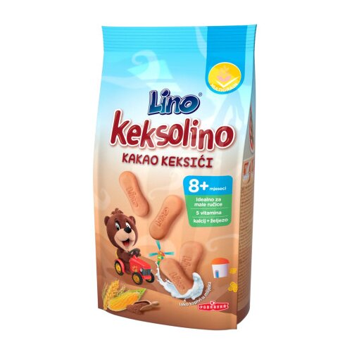 Podravka Keksići kakao 140g Keksolino Slike