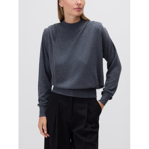 Reserved LADIES` SWEATER - tamnosivo Cene