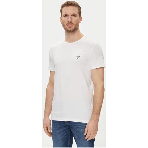Guess Majice s kratkimi rokavi U97M00 KCD31 Bela Cene
