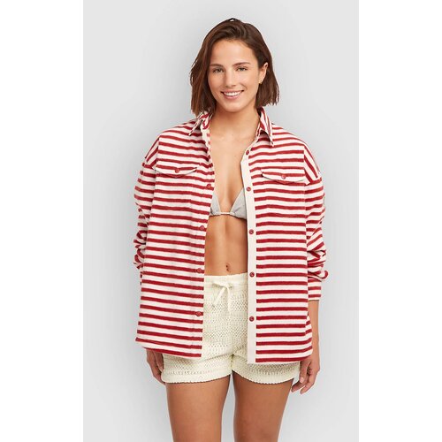 O'neill O'Riginals Superfleece Srajca white / red o / riginals stri Cene