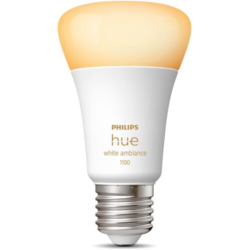 Philips Hue LED Lampe E27 11W 1100lm White Ambiance - pametna LED žarulja Slike
