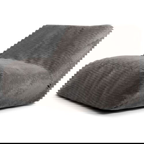 SLOWDOWN Tamno siva vreća za sjedenje od samta Sofa Tube &amp;ndash; Slike